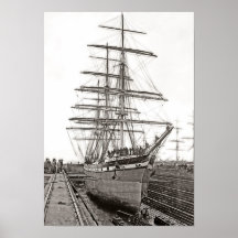 This Ship Talus 1892 Posters