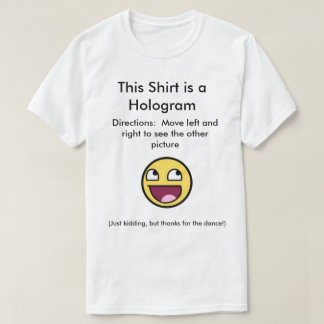 hologram tee