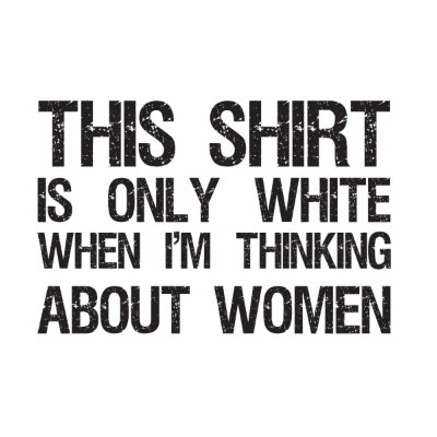 This shirt is only white...women