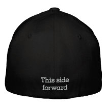 This side forward hat embroidered hats