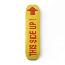 THIS SIDE UP ! H Skateboard by w0arnold THIS SIDE UP ! H Skateboard