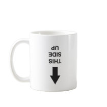 This Side Up Mug by weekbeforenext This Side Up Mug