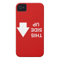 This Side Up (upside down!) Case-Mate iPhone 4 Case