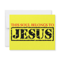 This Soul Belongs to Jesus invitations by Parable This Soul Belongs to Jesus invitations