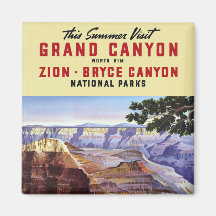 This Summer Visit Grand Canyon Fridge Magnet