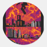 This That Skate Round Sticker