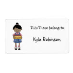 This/These belong to:-Personalize Item+Name Shipping Labels
