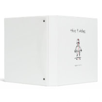 This tickles. 3 ring binder
