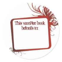 This Vampire book belongs to Stickers
