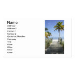 This way to paradise business card template