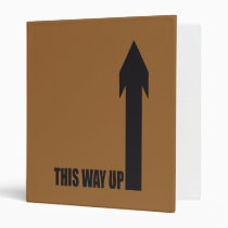 'This Way Up' binder