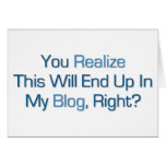 This will end up in my Blog cards