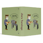 This Won't Hurt Funny Woodturning Cartoon binders