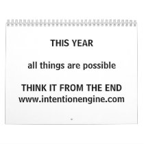 THIS YEAR - all things are possible calendars by brendanger THIS YEAR - all things are possible calendars
