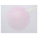 Thistle in bloom  flowers letterhead