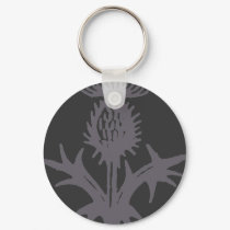 Thistle Keychain