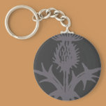 Thistle Keychain