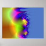 Thistle Sky Fractal posters
