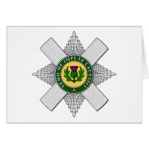 Thistle Star (Scotland) cards by FlagTshirts Thistle Star (Scotland) cards
