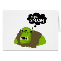 Thog Smash cards by QueenHare Thog Smash cards