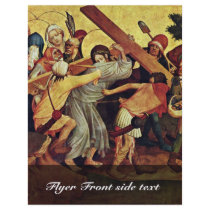 Thomas Altar Fragment Of The Left Inner Wing Scene Full Color Flyer