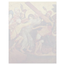 Thomas Altar Fragment Of The Left Inner Wing Scene Custom Letterhead