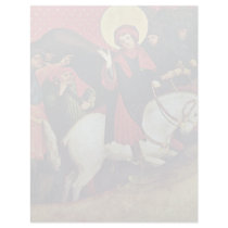 Thomas Altar Fragment Of The Left-Wing Scene Below Customized Letterhead