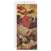 Thomas Altar Fragment Of The Right Inner-Wing Scen Personalized Rack Card