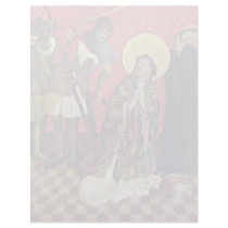Thomas Altar Fragment Of The Right Outer Wing Scen Customized Letterhead