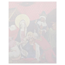 Thomas Altar Fragment Of The Right Outer Wing Scen Customized Letterhead