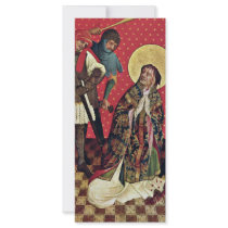 Thomas Altar Fragment Of The Right Outer Wing Scen Full Color Rack Card