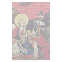 Thomas Altar Fragment Of The Right Outer Wing Scen Stationery