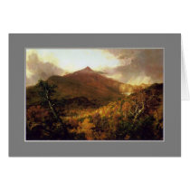 Thomas Cole,Schroon Mountain Adirondacks,1838. cards
