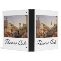 Thomas Cole The Course of Empire Consummation 3 Ring Binders