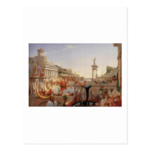 Thomas Cole The Course of Empire Consummation Post Cards