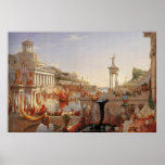 Thomas Cole The Course of Empire Consummation Print