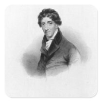 Thomas Coutts, Esq. drawn by A. Chisholm Square Stickers