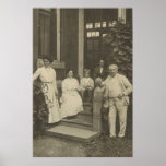 Thomas Edison and Family Poster