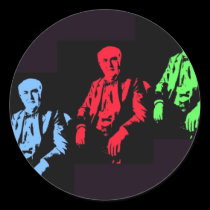 Thomas Edison Collage stickers