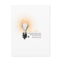 Thomas Edison Quote Post Card