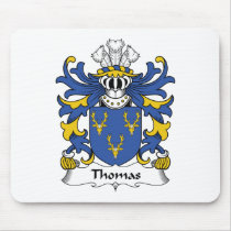 Thomas Family Crest mousepads