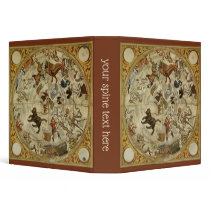 Thomas Hood Celestial Map, 1590 3 Ring Binder