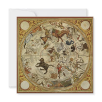 Thomas Hood Celestial Map, 1590 invitations by YesterdayCafe Thomas Hood Celestial Map, 1590 invitations