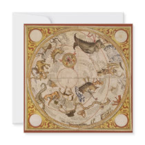 Thomas Hood Celestial Map, 1590 Invite