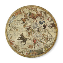 Thomas Hood Celestial Map, 1590 Fridge Magnets