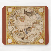 Thomas Hood Celestial Map, 1590 mousepads by YesterdayCafe Thomas Hood Celestial Map, 1590 mousepads