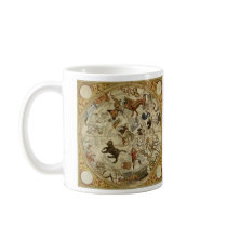 Thomas Hood Celestial Map, 1590 mugs by YesterdayCafe Thomas Hood Celestial Map, 1590 mugs