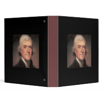 Thomas Jefferson Vinyl Binders