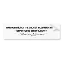 Thomas Jefferson Bumper Sticker