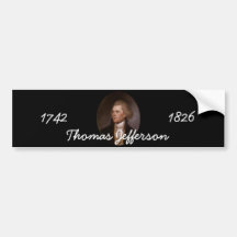 Thomas Jefferson Bumper Sticker
